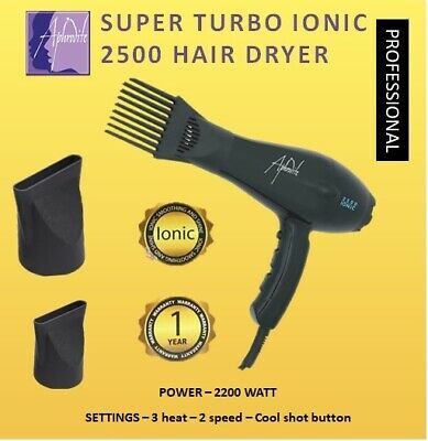 Aphrodite Super Turbo Ionic 2500 Hair Dryer