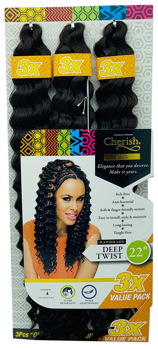 Cherish Synthetic Hair 3X Deep Twist 22"