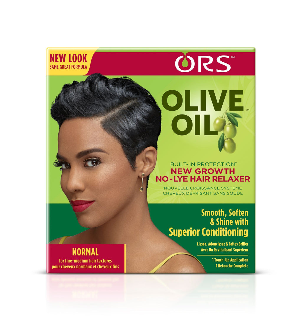 Organic Root Stimulator Olive Oil New Growth No-Lye Hair Relaxer