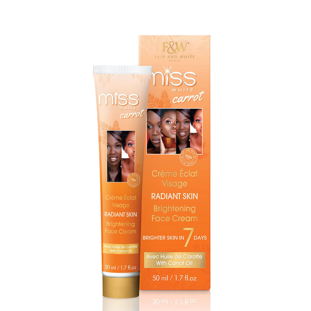 Fair & White Miss White Carrot Brightening Face Cream- 50ml