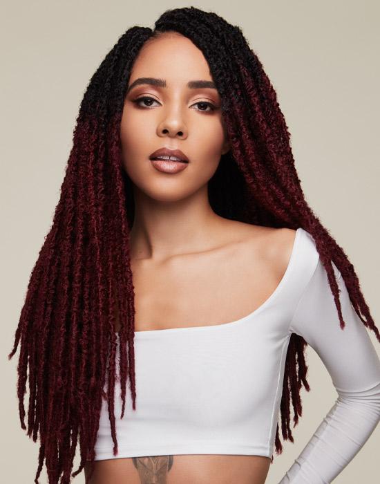 Urban Locs Distressed Locs 20"