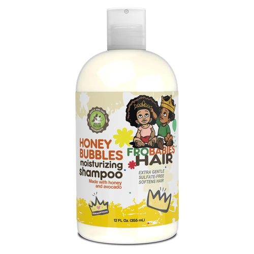 Fro Babies Hair Honey Bubbles Moisturising Shampoo - 12oz