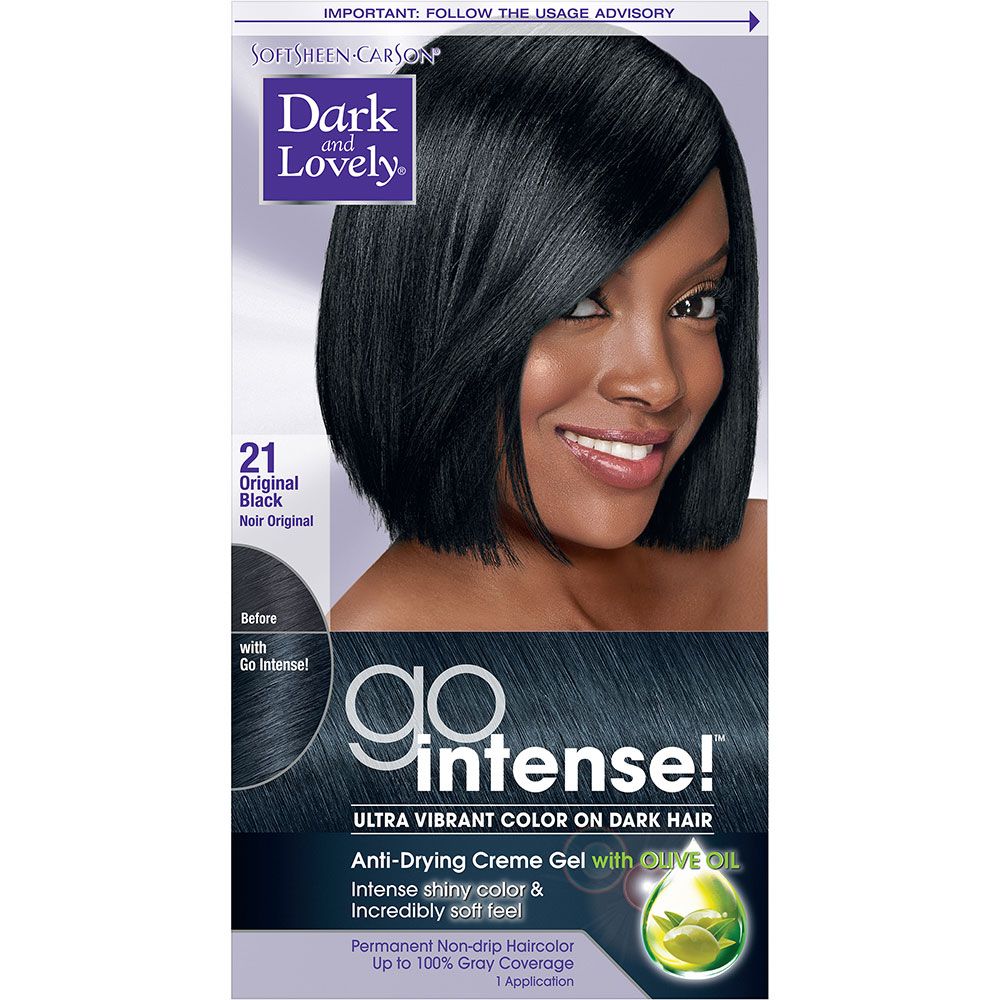Dark And Lovely Gointense! Ultra Vibrant Color On Dark Hair