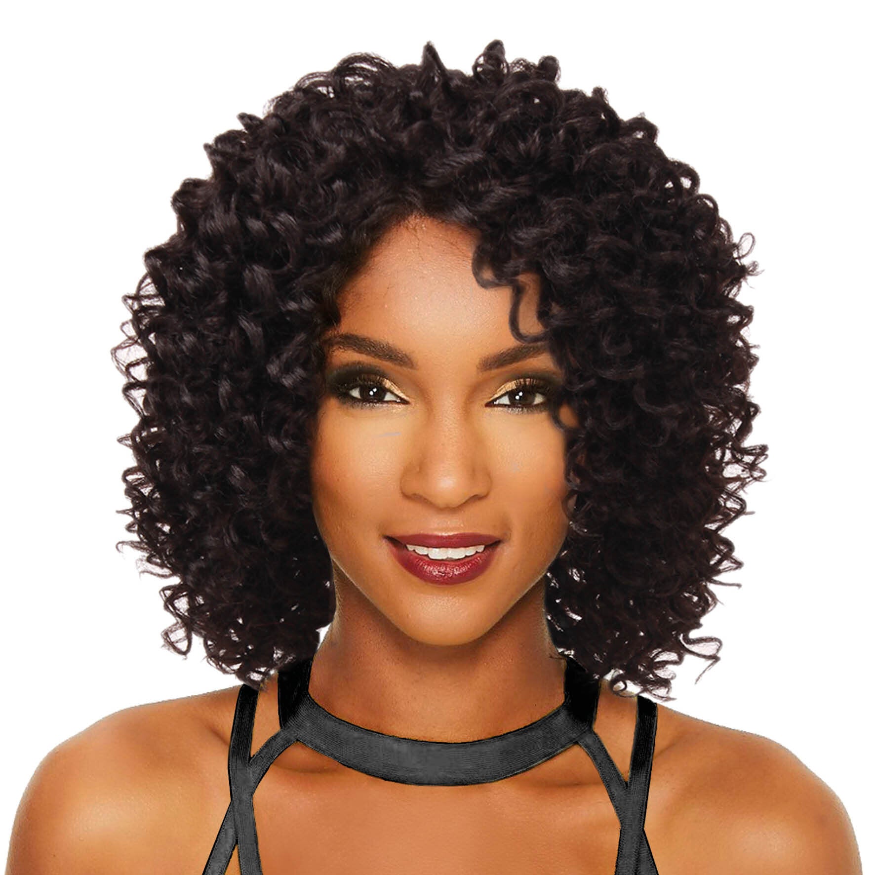 Sleek Synthetic Hair Wig Fashion - Hanna