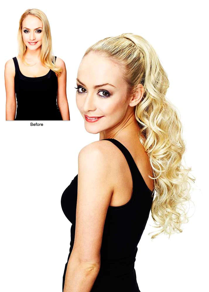 Hair Couture Luxury HC Jasmin Synthetic Ponytail 100% Tongable - All Colours