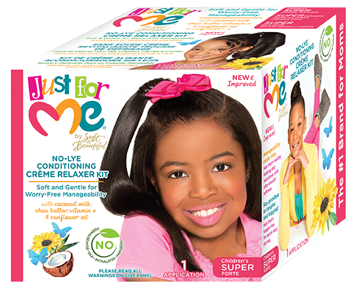 Just For Me Conditioning Creme Relaxer Kit Super