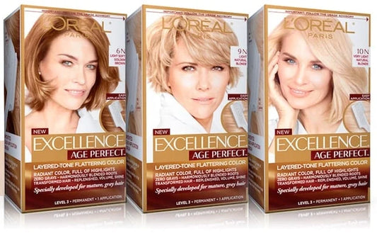 Loreal Excellence Age Perfect Layered-Tone Flattering Creme Color