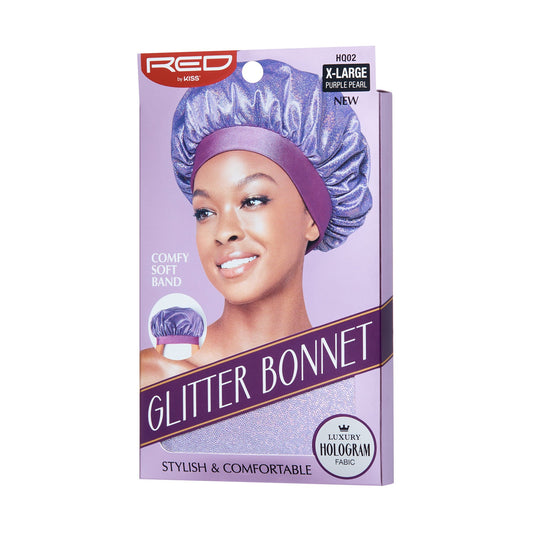 Red By Kiss Glitter Bonnet- Purple Pearl HQ02