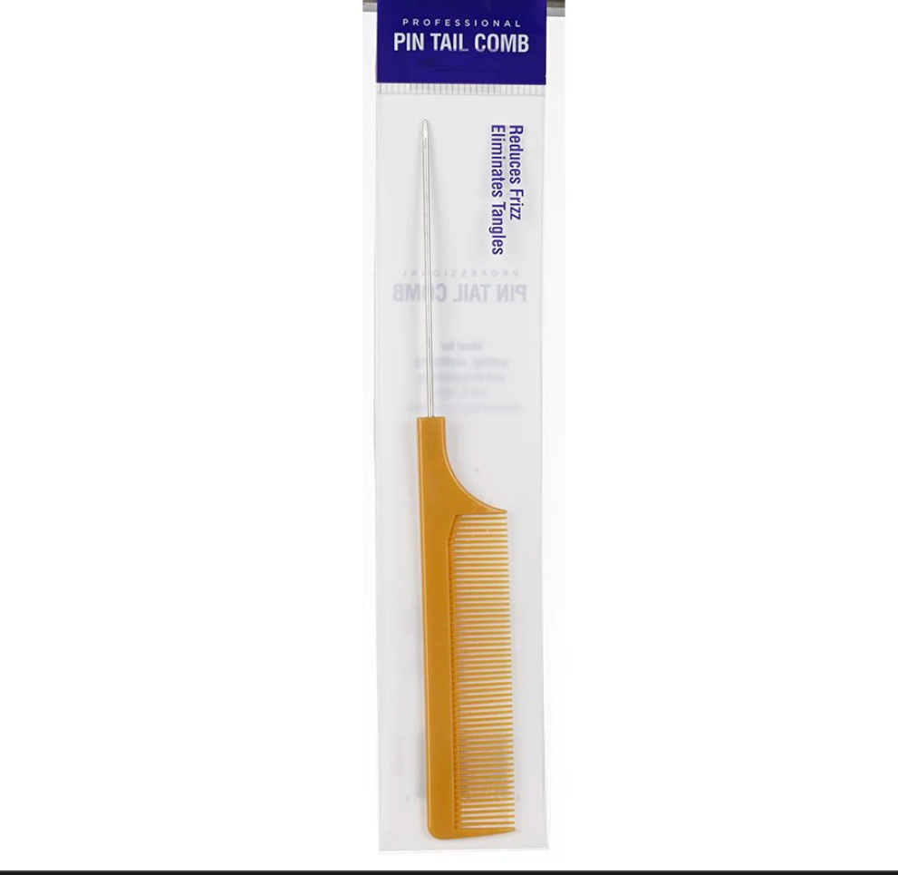 Red by Kiss Professional Pin Tail Comb Bone #CMB03