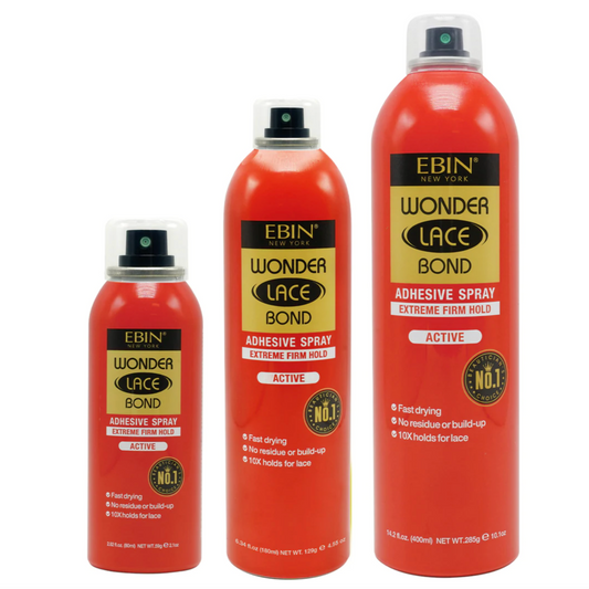 Ebin Wonder Lace Bond Wig Adhesive Spray - Extreme Firm Hold