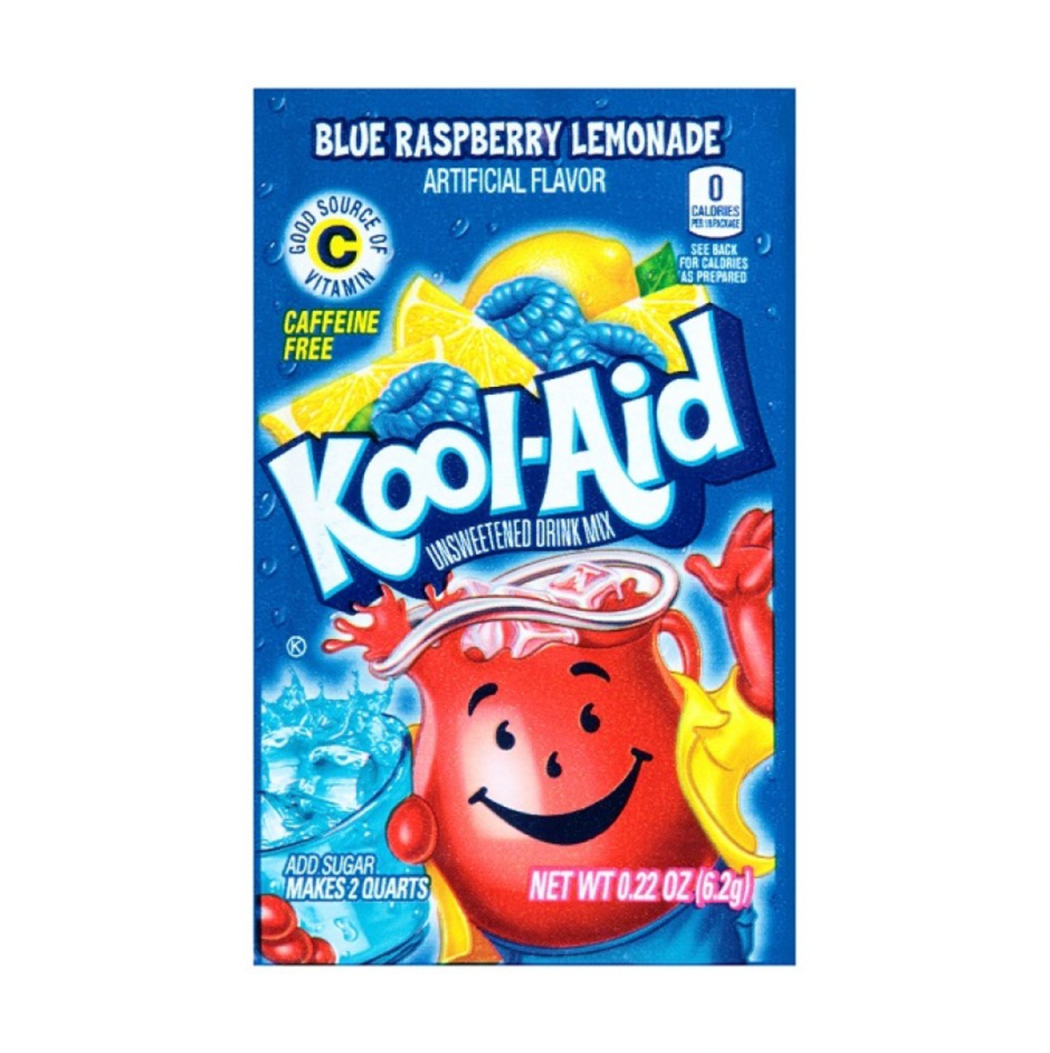 Kool Aid Blue Raspberry Lemonade 2 Quartz Sachet 4.3g