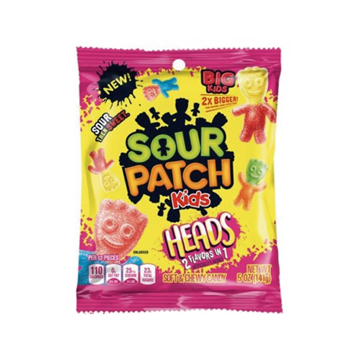 Sour Patch Kids Big Heads 141g