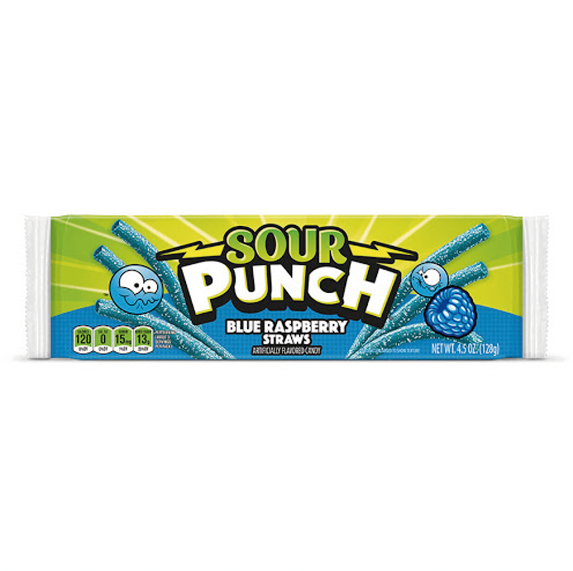 Sour Punch Twists Blue Raspberry 56g