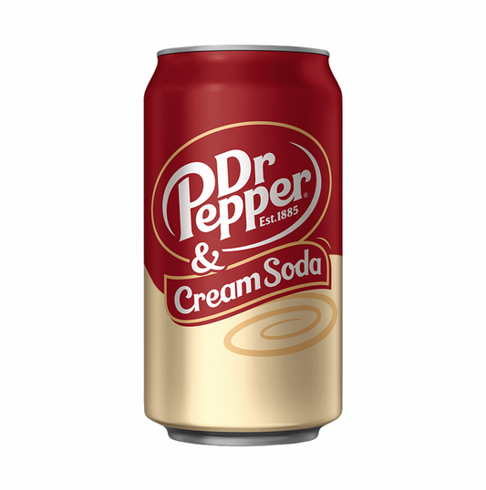 Dr Pepper & Cream Soda 355ml