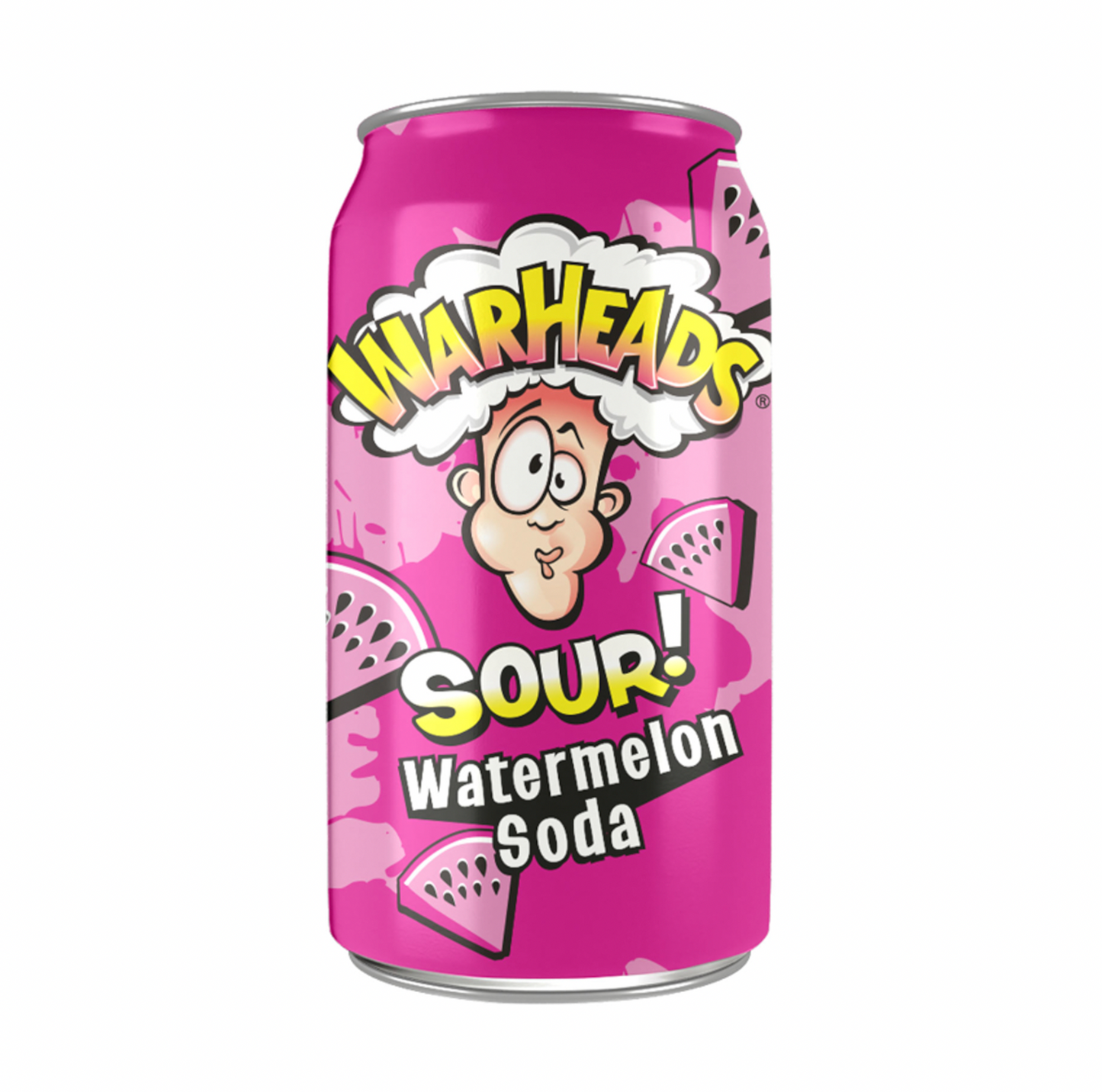 Warheads Sour! Soda Watermelon 355ml