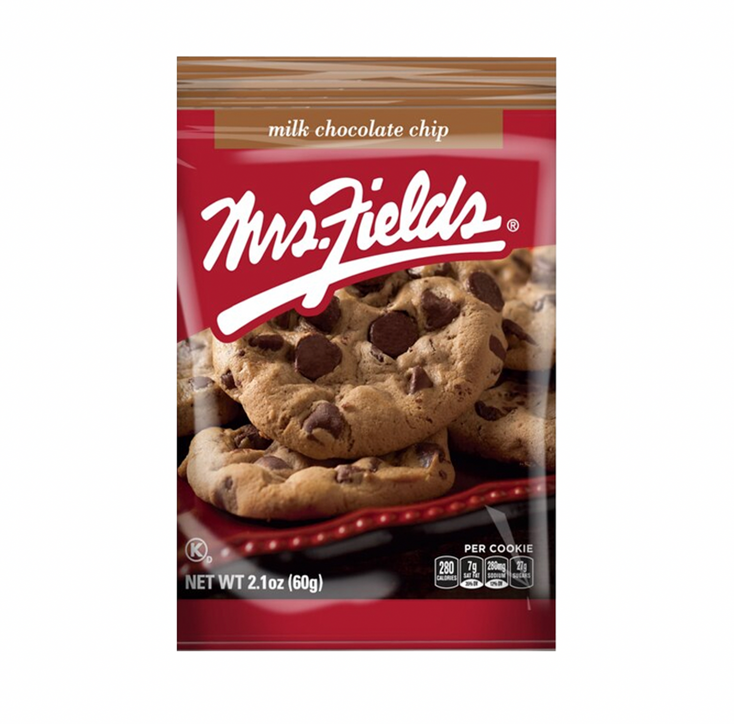 Mrs Fields Milk Chocolate Chip Cookie 60g