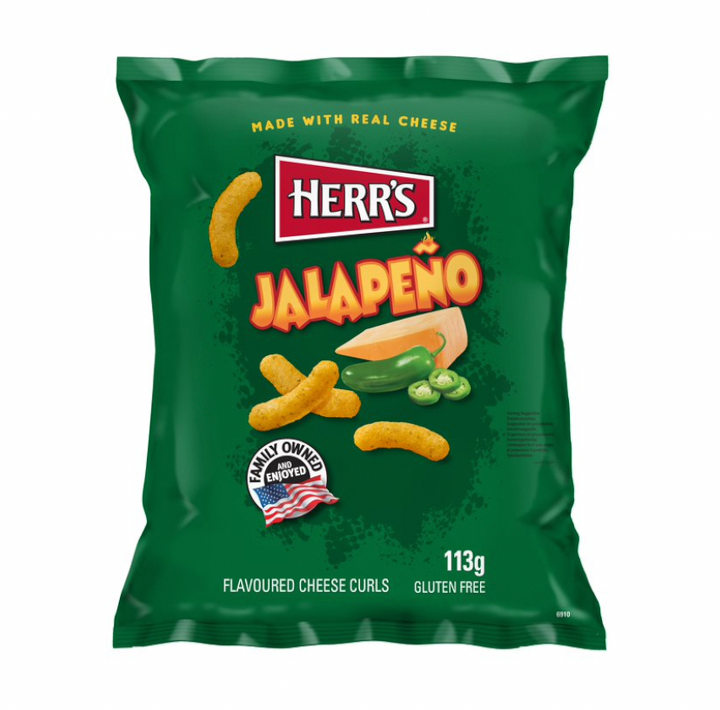 Herr's Jalapeno Cheese Curls 113g