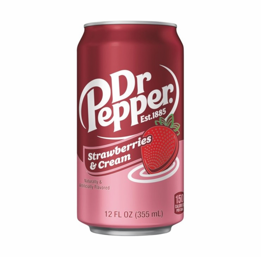 Dr Pepper Strawberries and Cream 355ml