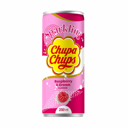 Chupa Chups Raspberry & Cream Soda 250ml (EU)