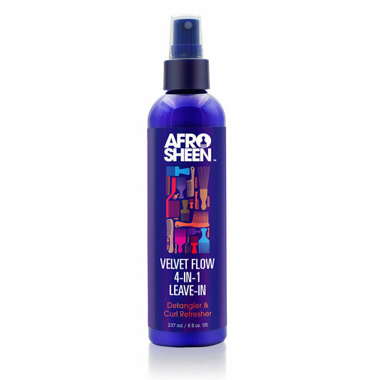 Afro Sheen Velvet Flow 4-in-1 Leave-in Spray - 8 Oz