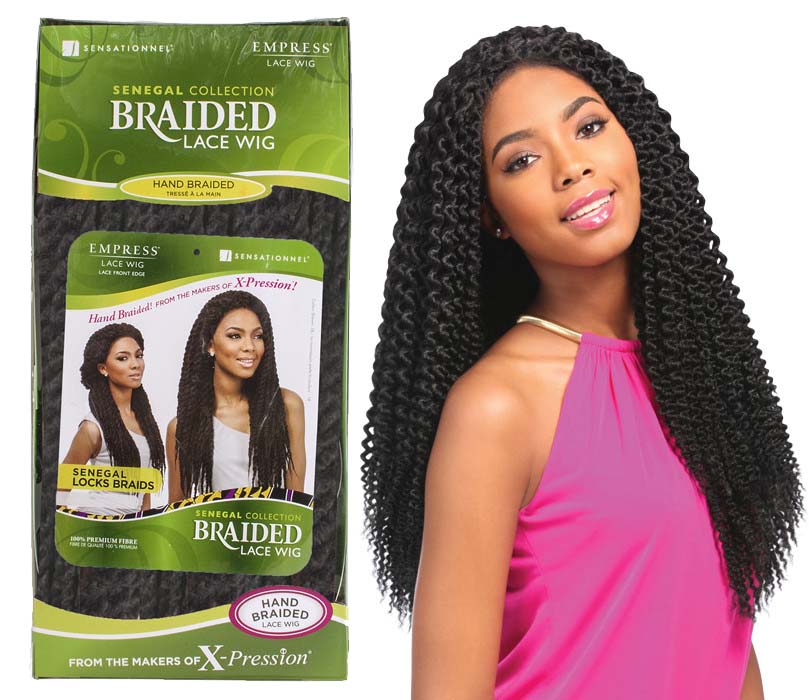 Empress Lace Wig SENEGAL BLUNT BRAIDS