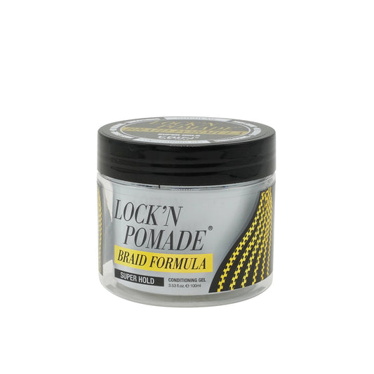 Lock'n Pomade Braid Formula Super Hold - 3.53oz