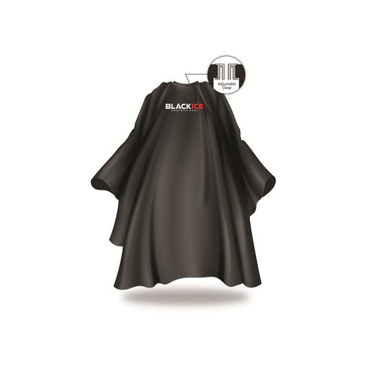 BlackIce Original Black Barber Cape #BVE009BLA