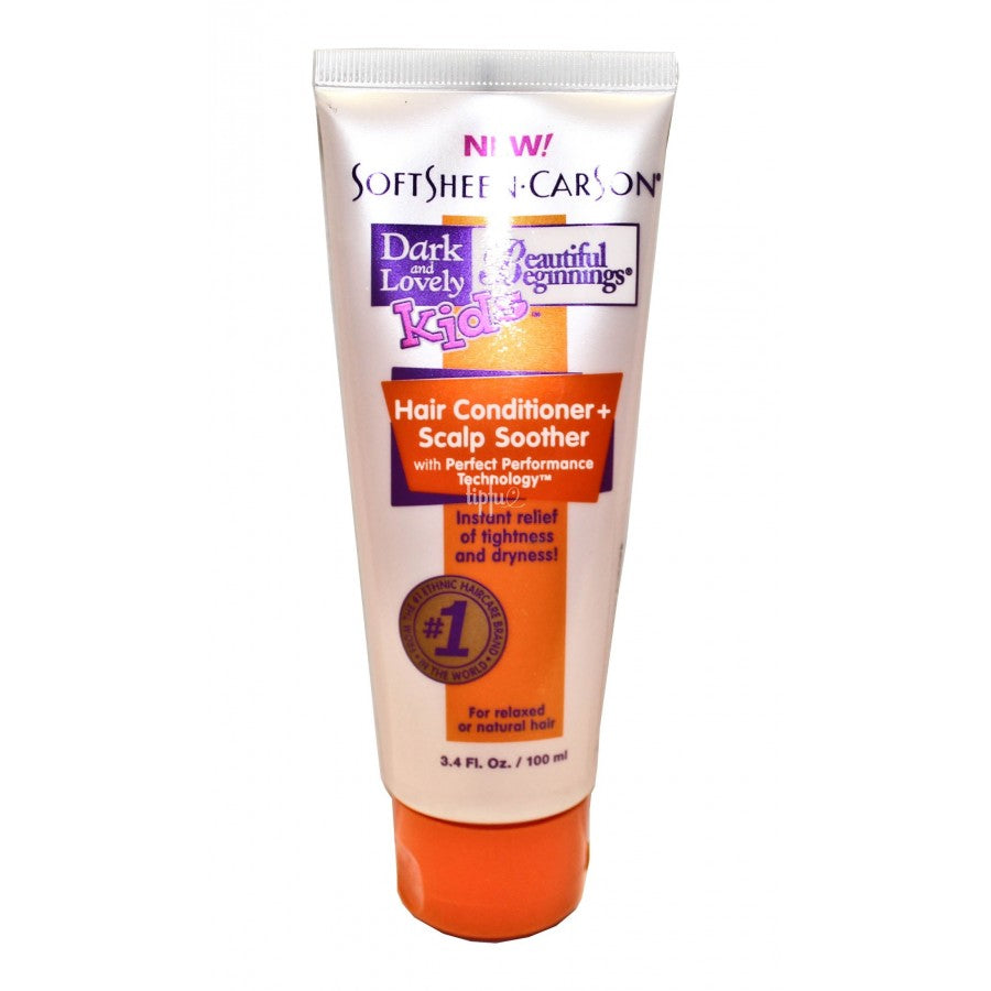 Dark And Lovely Beautiful Beginnings Hair Conditioner And Scalp Soother 100Ml