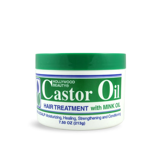 Hollywood Beauty Castor Oil Hair Treatment With Mink Oil - 25Oz