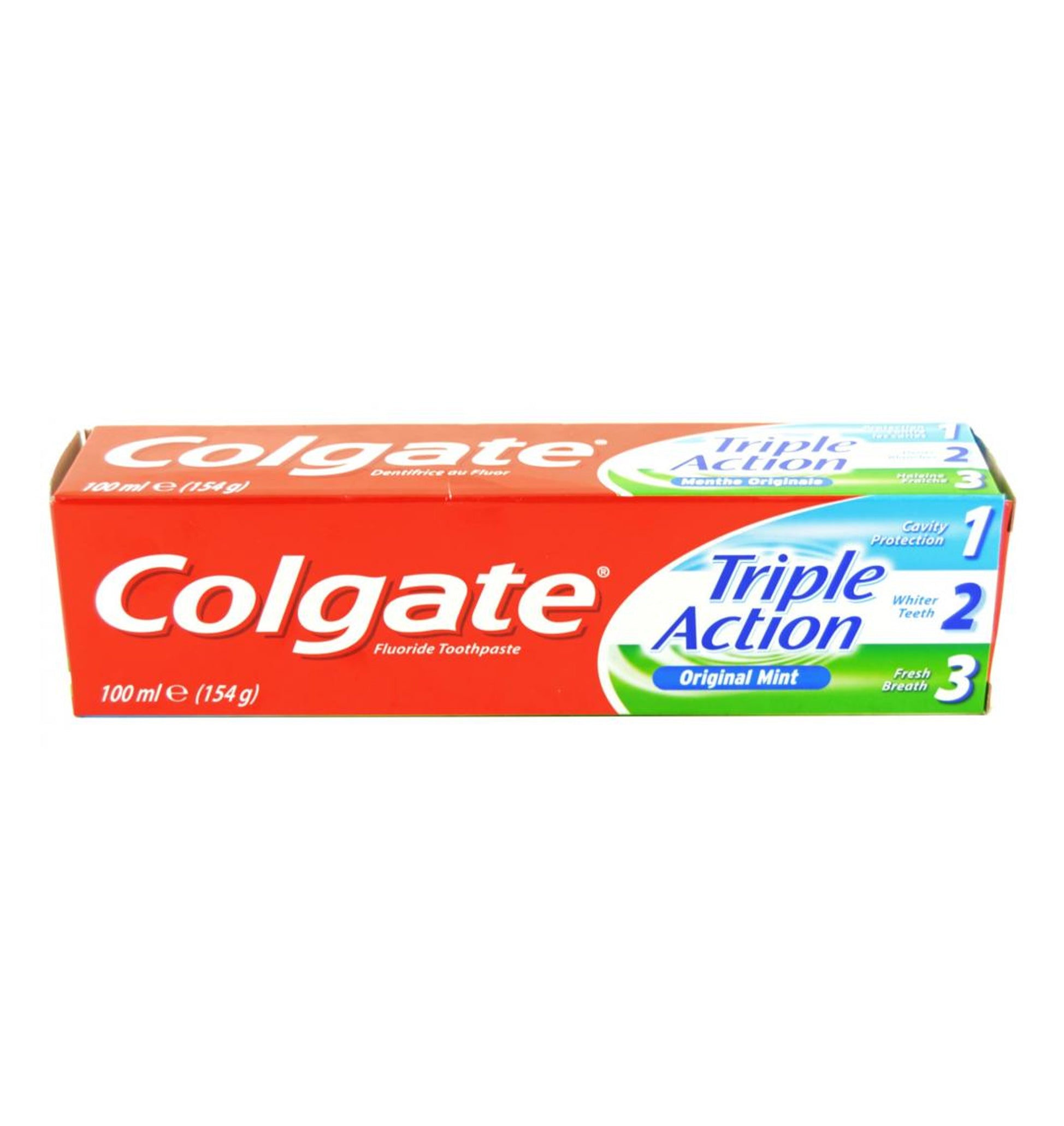 Colgate Triple Action Toothpaste 100ml – CC Hair & Beauty