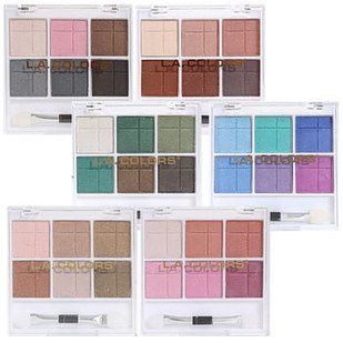 La Colors 6 Color Eyeshadow Palette - 0.14oz