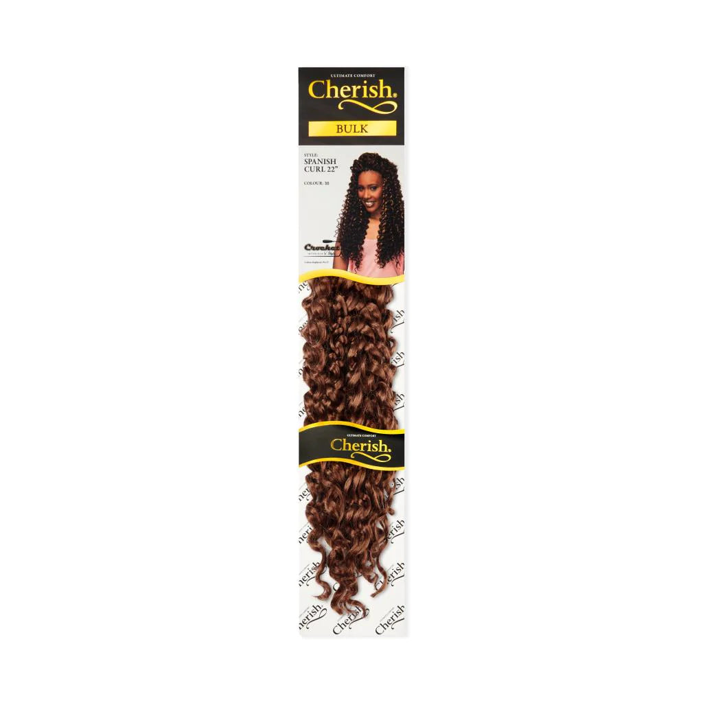 Cherish Synthetic Hair Spanish Curl Bulk 22"