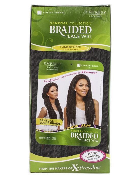Empress Lace Wig SENEGAL J CURL BRAIDS