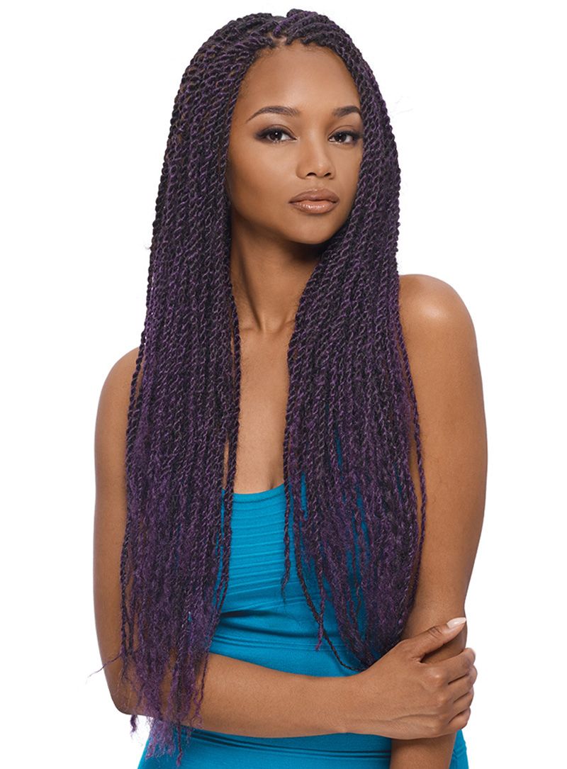 Janet Collection 3X Afro Twist Caribbean Braid 80"