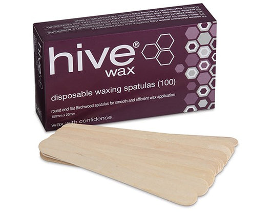 Hive Wax Disposable Waxing Spatulas (100)