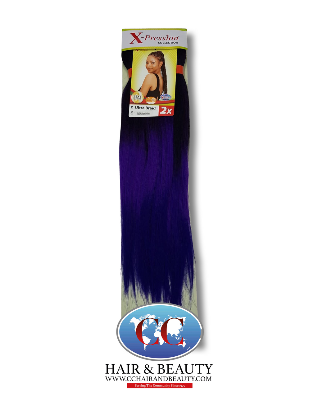 Xpression Ultra Braid Pre-Stretched 46" 160g