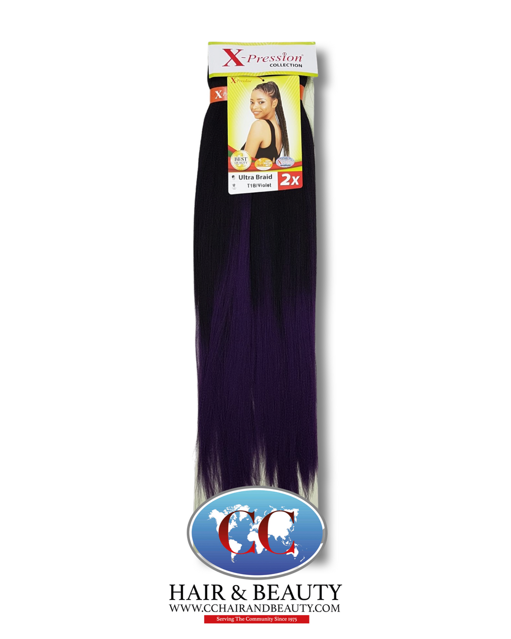 Xpression Ultra Braid Pre-Stretched 46" 160g