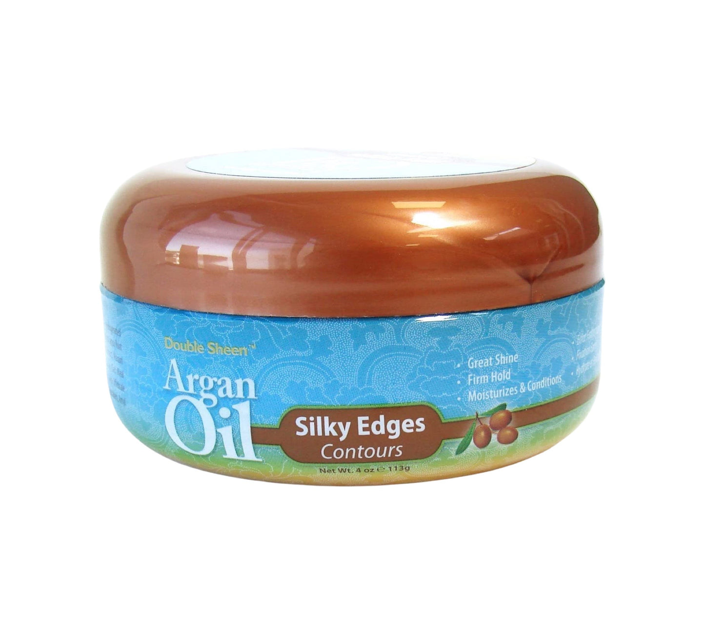 Double Sheen Argan Oil Silky Edges 113g