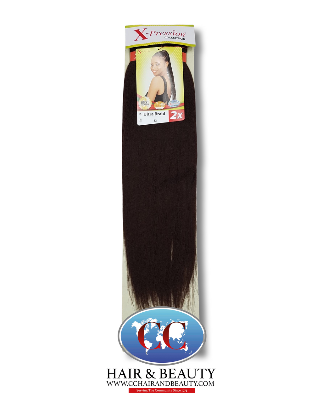 Xpression Ultra Braid Pre-Stretched 46" 160g