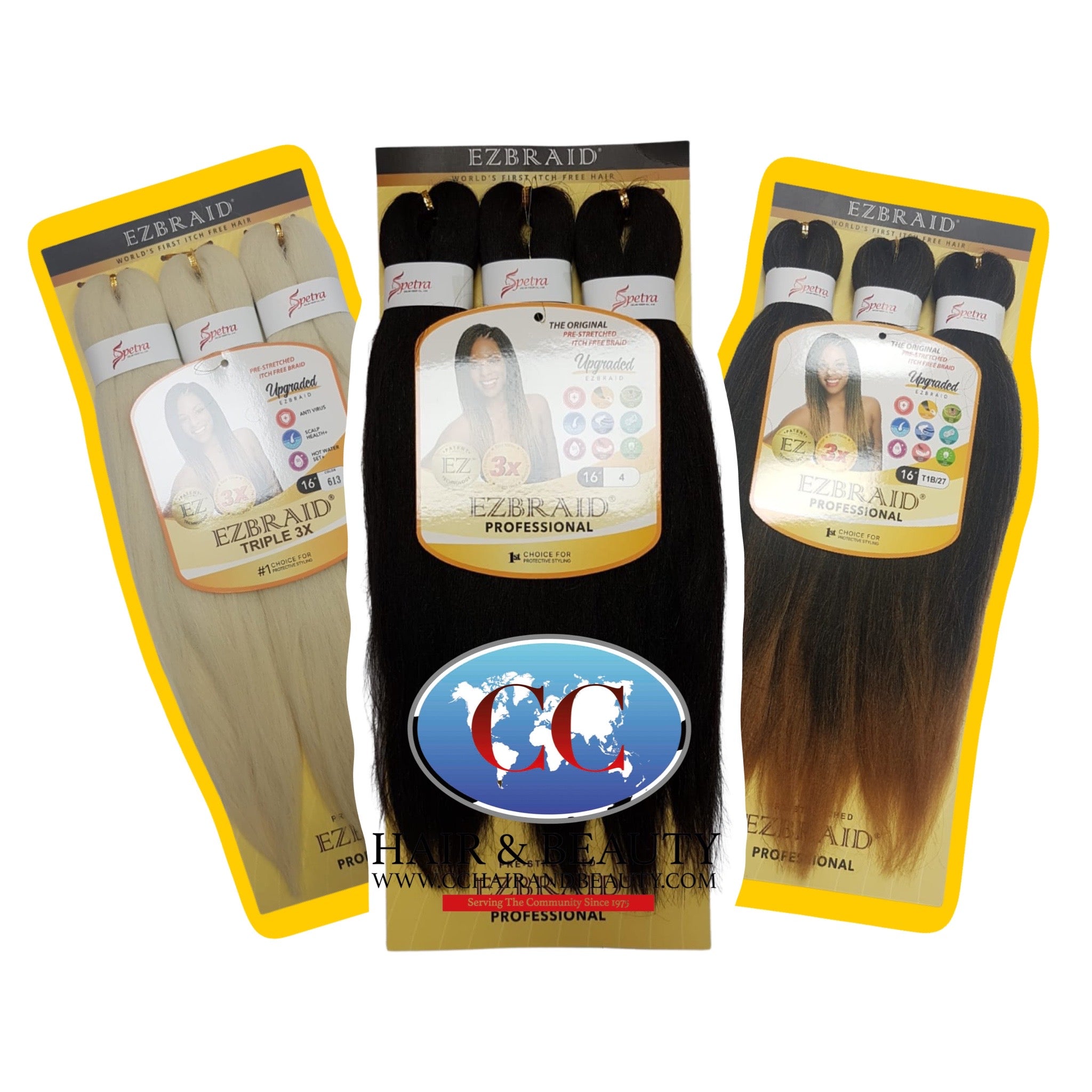 Spectra Braiding Hair Twist Hair Pre-Stretched Spectra Braiding Hair for Quick and Easy Styles – CC Hair