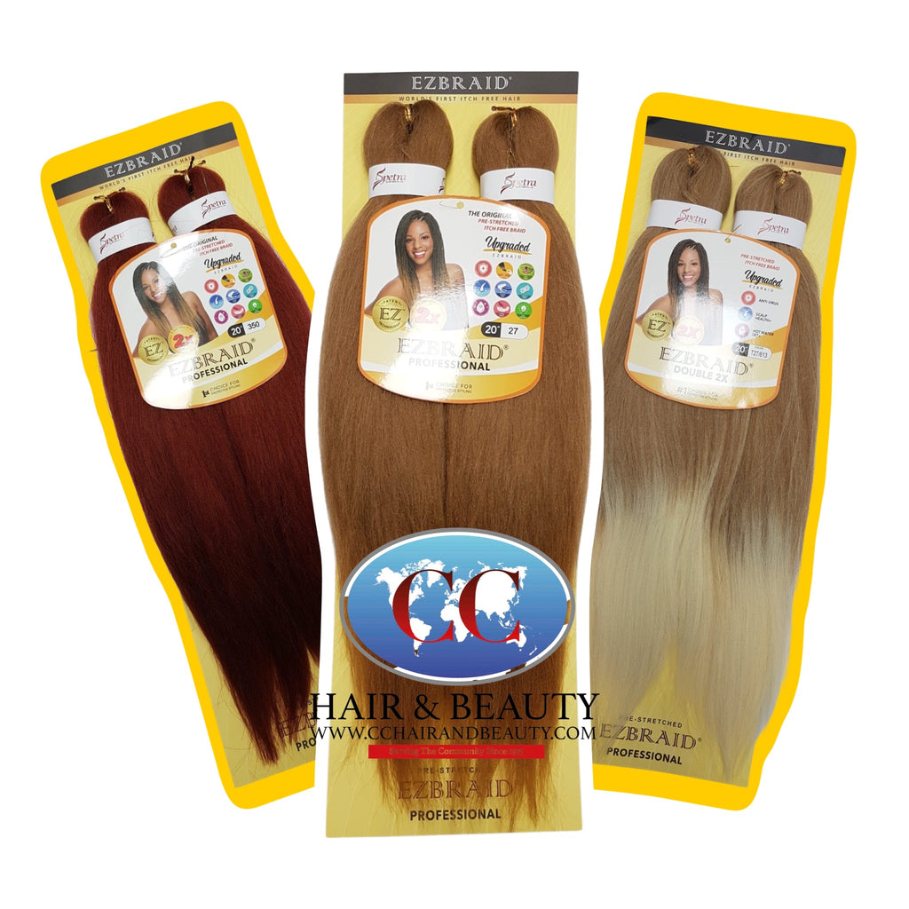 Spetra EZ Braid Pre-Stretched Braiding Hair - 20" x 2 Bundles