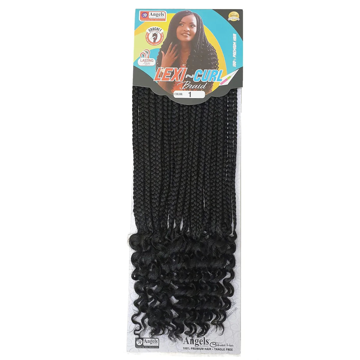 Angels Synthetic Hair Looped Crochet Braid - Lexi Curl – CC Hair & Beauty