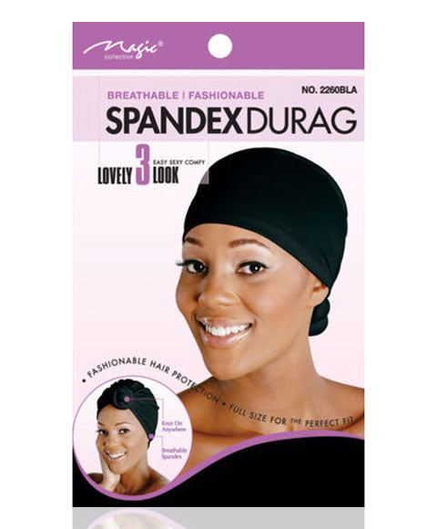 Magic Spandex Durag 2260BLA