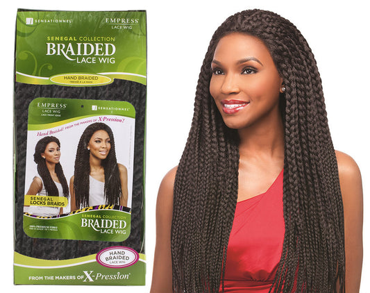 Empress Lace Wig  SENEGAL MAXI BRAIDS