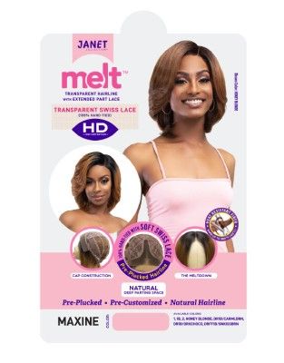 Janet Collection HD Melt Extended Part Lace Front Wig Maxine