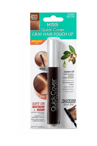 Kiss Colors Quick Cover Brush-In Color Touch Up - Keep