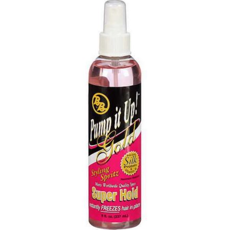 Pump It Up Styling Spritz  Gold Super Hold  8 Oz 
