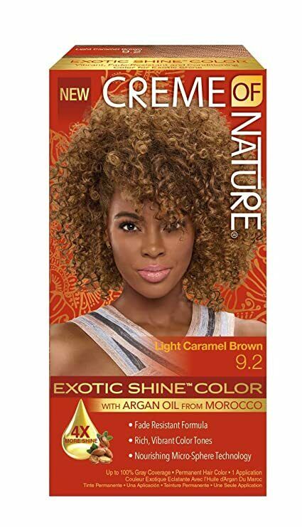 Creme Of Nature Exotic Shine Permanent Hair Dye With Argan Oil
