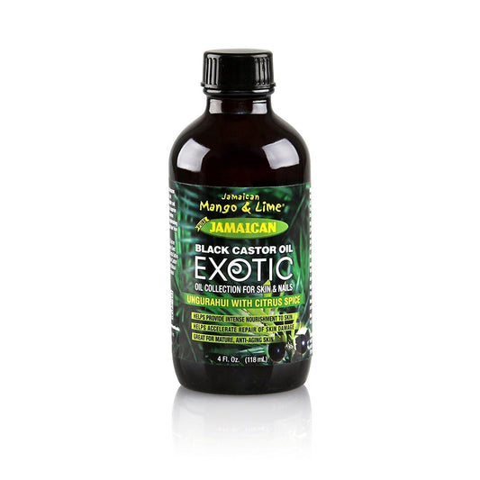 Jamaican Mango And Lime Black Castor Oil Exotic Oil Ungurahui With Citrus Spice