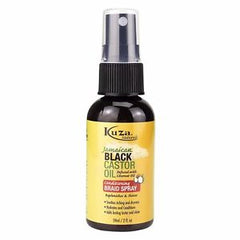 Kuza Jamaican Black Castor Oil Conditioning Braid Spray - 2 Oz | Shop at CC Hair & Beauty UK